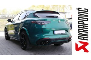 Alfa Romeo Stelvio Quadrifoglio | Akrapovic Slip-On Line Exhaust