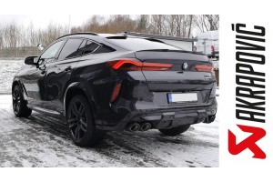 BMW X6 M F96 | Akrapovic Evolution Line exhaust