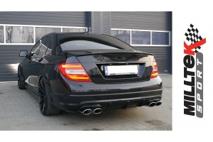 Mercedes C63 AMG W204 | Milltek Exhaust