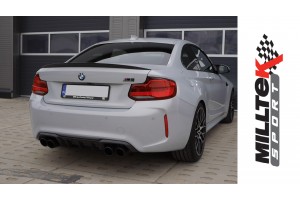 BMW M2 Competition F87 | Wydech Milltek Sport Cat-back GPF Bypass Race