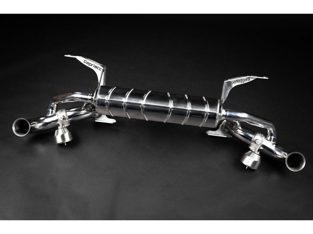 Exhaust Capristo Lamborghini Gallardo LP 530 Superleggera Rear Muffler - 02LA 069 03 008 Exhaust Capristo Lamborghini Gallardo LP 530 Superleggera Rear Muffler - 02LA 069 03 008