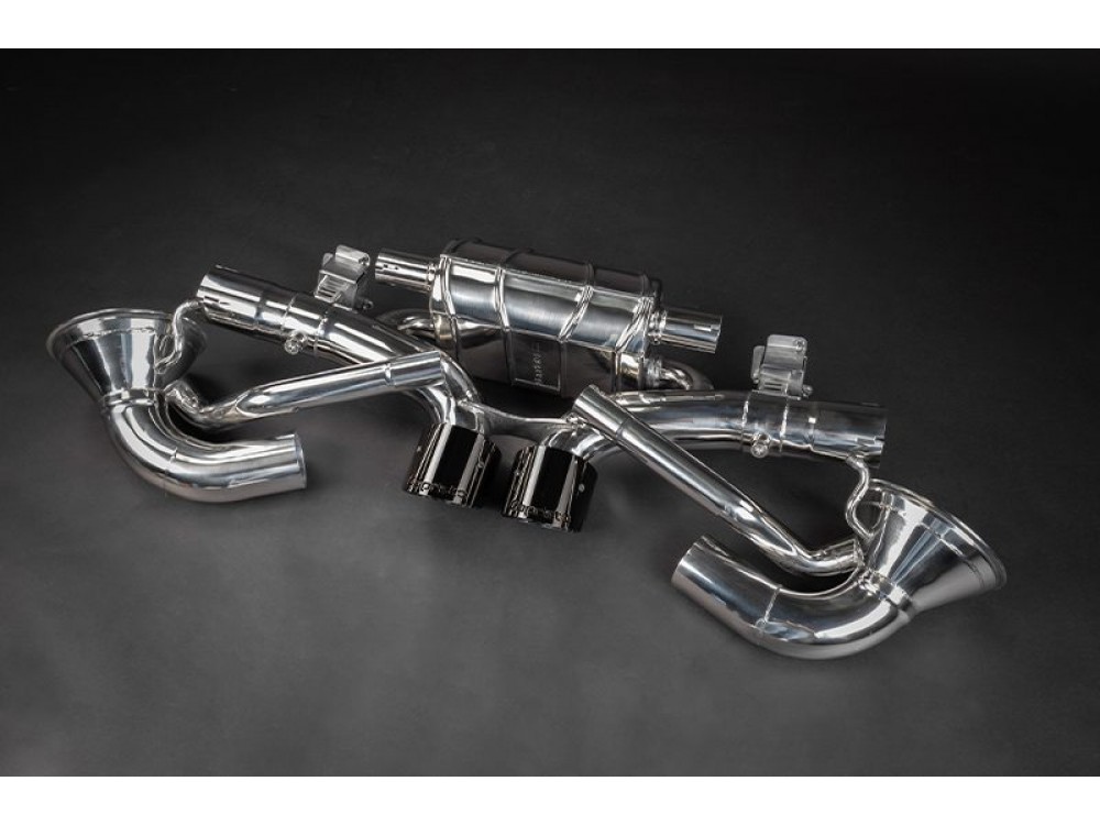 Wydech Capristo Porsche 991.2 GT3 (OPF) Tłumik końcowy - 02PO 086 03 018 Capristo Porsche 991.2 GT3 | GT3 RS (OPF) Rear silencer Exhaust