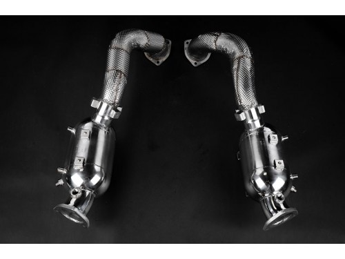 Capristo Porsche 718 GT4 RS Sportowe Katalizaotry 100 CPSI usuwające filtry GPF Exhaust