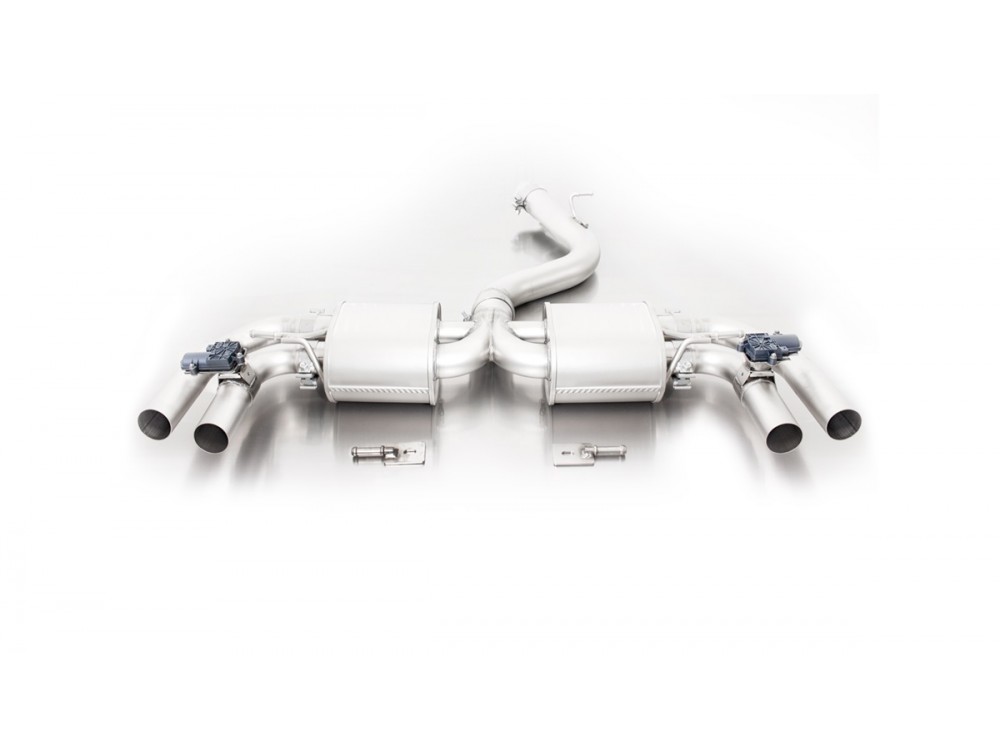 Exhaust Remus Audi RS3 8V 2017+ Cat-back Resonated - 046517 0300+046517 1500+0046 55SR Exhaust Remus Audi RS3 8V 2017+ Cat-back Resonated - 046517 0300+046517 1500+0046 55SR
