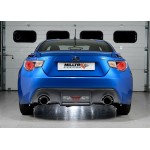 Milltek Sport Toyota GT86 Cat-back Resonated (EC) Exhaust