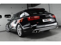 Milltek Sport Audi S6/S7 C7 4.0 TFSI Cat-back Resonated ValveSonic Exhaust