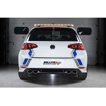 Milltek Sport VW Golf 7 R Cat-back Race Non-resonated/Road+ Exhaust