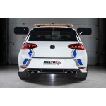 Milltek Sport VW Golf 7 R Cat-back Resonated (EC) Exhaust