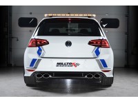 Wydech Milltek Sport VW Golf 7 R Cat-back Race Non-resonated/Road+ Milltek Sport VW Golf 7 R Cat-back Race Non-resonated/Road+ Exhaust