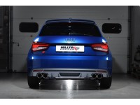 Milltek Sport Audi S1 2.0 TFSI Cat-back Resonated (EC) Exhaust