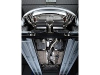 Milltek Sport Audi TTS MK2 2.0 TFSI Cat-back 2,75" Non-resonated Exhaust