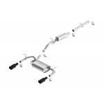 Borla Jeep Wrangler JK V6 2012+ 3d Cat-back Dual Exit Exhaust