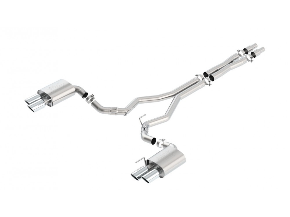 Exhaust Borla Ford Mustang GT 5.0 S550 18+ Cat-back ATAK Non-Valved - 140746 Exhaust Borla Ford Mustang GT 5.0 S550 18+ Cat-back ATAK Non-Valved - 140746