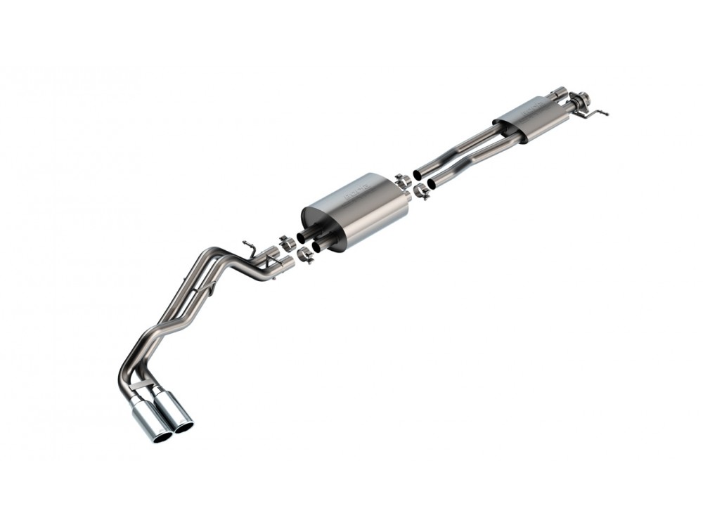 Wydech Borla Ford Ranger 2.7L Cat-back 2024+ - 140971 | 140971BC Borla Ford Ranger 2.7L Cat-back 2024+ Exhaust