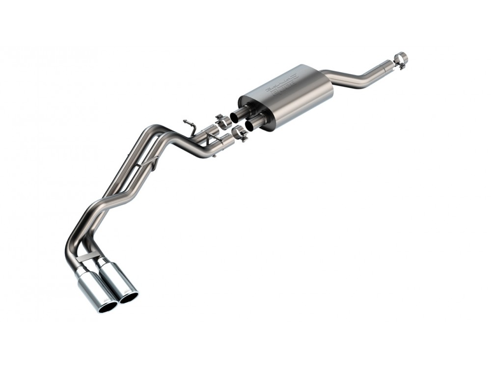 Wydech Borla Ford Ranger 2.3L Cat-back 2024+ - 140975 | 140975BC Borla Ford Ranger 2.3L Cat-back 2024+ Exhaust