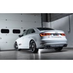 Milltek Sport Audi S3 8V 2.0 TSI Cat-back Race Non-resonated Exhaust