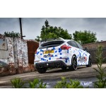 Milltek Sport Ford Focus RS MK3 Cat-back Resonated Exhaust