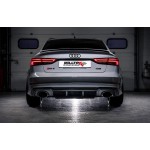 Milltek Sport Audi RS3 8V Sedan Cat-back Non-resonated HollowTek Exhaust