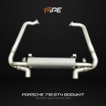 iPE Porsche 718 Cayman/Boxster 2.5T (982) z pakietem stylistycznym 718 GT4 Exhaust