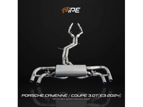 iPE Porsche Cayenne / Coupe 3.0 T (9YA.2) Cat-back Exhaust