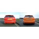 Milltek Sport Ford Focus ST 225 MK2 Cat-back Race 3" Exhaust