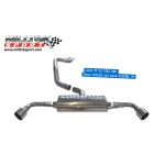 Milltek Sport Audi TT MK2 2.0 TFSI FWD Cat-back Non-resonated Exhaust