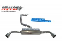 Wydech Milltek Sport Audi TT MK2 2.0 TFSI FWD Cat-back Non-resonated Milltek Sport Audi TT MK2 2.0 TFSI FWD Cat-back Non-resonated Exhaust