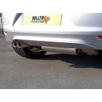 Milltek Sport VW Scirocco 2.0 TSI Cat-back Non-resonated Exhaust