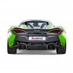 Akrapovič McLaren 540C Slip-on Line Exhaust