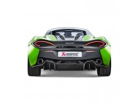 Akrapovič McLaren 570S/GT Slip-on Line Titanium Exhaust
