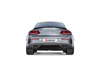 Akrapovič Mercedes C63/S AMG Coupe W205 Evolution Line Titanium Exhaust