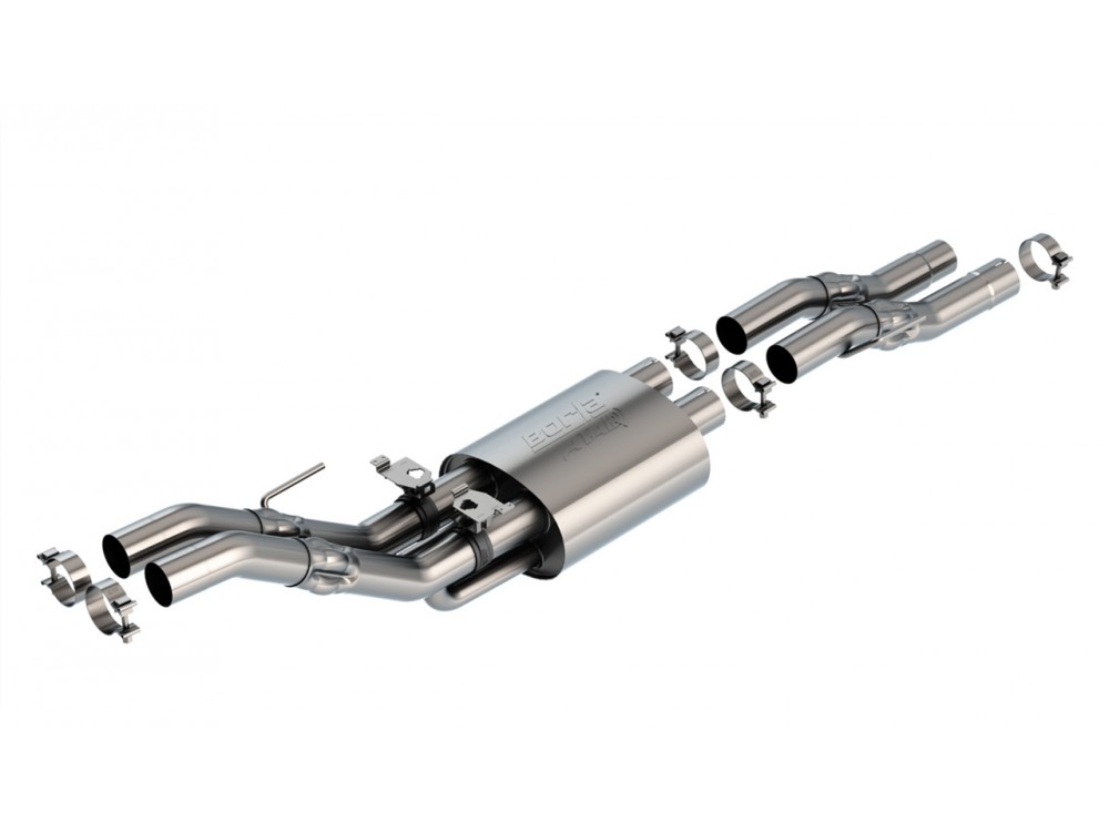 Wydech Borla Ford F-150 Raptor 3.5L Sekcja środkowa 2021+ - 60728 Borla Ford F-150 Raptor 3.5L centre section 2021+ Exhaust