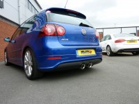 Milltek Sport VW Golf 5 R32 Cat-back Non-resonated Exhaust