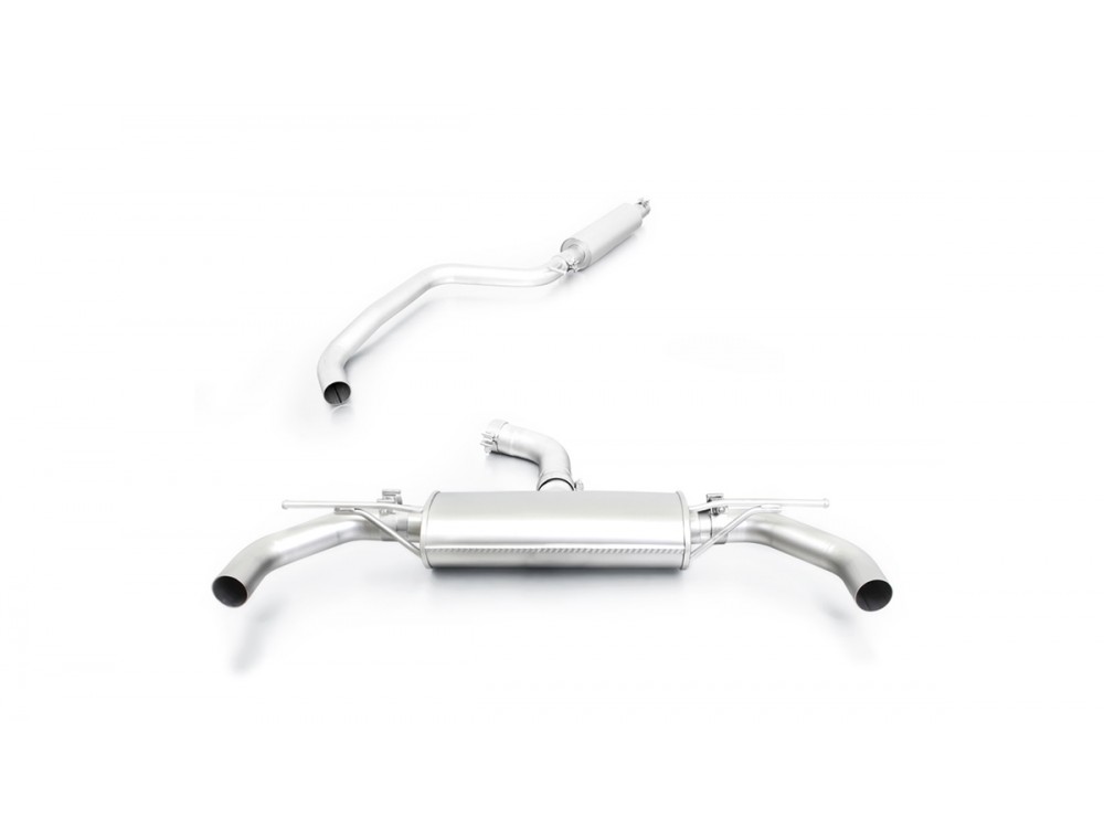 Exhaust Remus Seat Leon III Cupra 300 Cat-back Resonated - 796017 0300+796117 1500+0026 14SSR Exhaust Remus Seat Leon III Cupra 300 Cat-back Resonated - 796017 0300+796117 1500+0026 14SSR