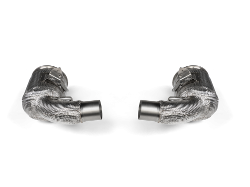 Akrapovič Porsche 911 Carrera/T/S/4S/Cabriolet/Targa (992.2) Link Pipe w Cat Exhaust