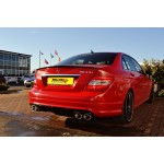 Milltek Sport Mercedes C63 AMG W204 Pominięcie wtórnego katalizatora Exhaust