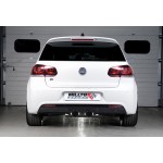 Milltek Sport VW Golf 6 R Cat-back Non-resonated Race  3" Exhaust