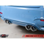 AWE BMW M3/M4 F80/F82 Non-Resonated Track Edition Exhaust