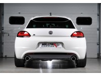 Milltek Sport VW Scirocco R Cat-back Non-resonated Exhaust