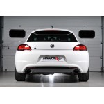 Milltek Sport VW Scirocco R Cat-back Non-resonated Exhaust