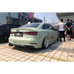 Quicksilver Audi S3 8V cat-back Exhaust