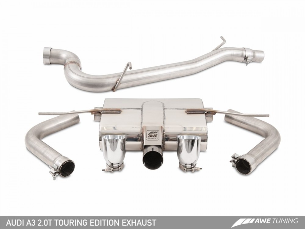 Exhaust AWE Audi 8V A3 2.0T Touring Edition - 3015-32056 | 3015-32058 Exhaust AWE Audi 8V A3 2.0T Touring Edition - 3015-32056 | 3015-32058