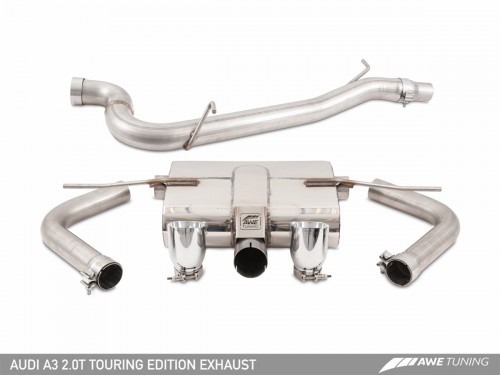 AWE Audi 8V A3 2.0T Touring Edition Exhaust