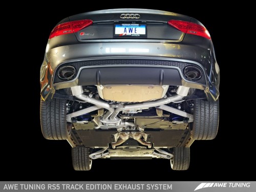 AWE Audi RS5 B8 4.2L Track Edition Exhaust