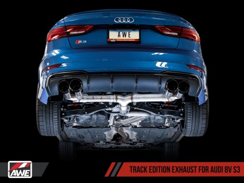 AWE Audi S3 8V Track Edition Exhaust