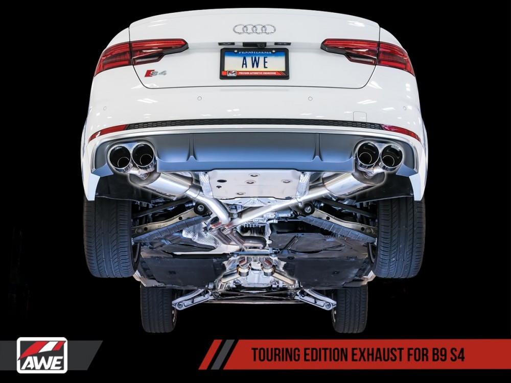 Exhaust AWE Audi S4 / S5 Sportback B9 3.0T Touring Edition - 3010-42056 | 3010-43050 Exhaust AWE Audi S4 / S5 Sportback B9 3.0T Touring Edition - 3010-42056 | 3010-43050