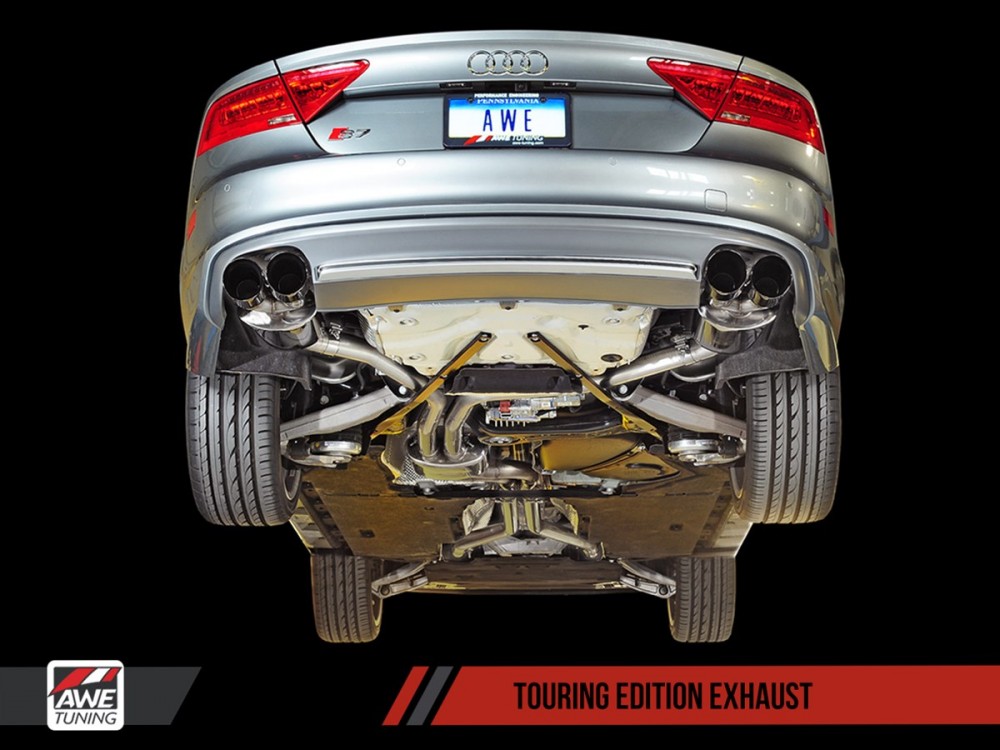 Exhaust AWE Audi S7 C7 4.0T Touring Edition - 3015-42012 | 3015-43014 Exhaust AWE Audi S7 C7 4.0T Touring Edition - 3015-42012 | 3015-43014