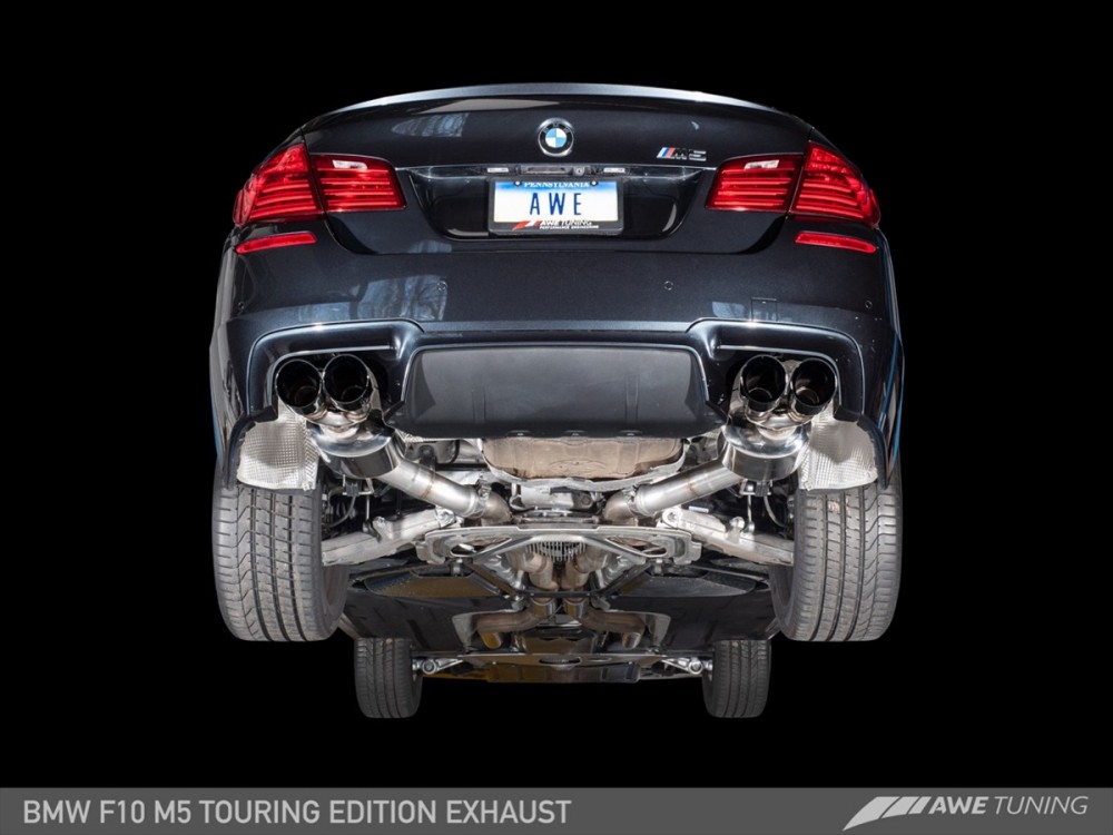 Wydech AWE BMW F10 M5 Touring Edition - 3015-42062 | 3015-43066 AWE BMW F10 M5 Touring Edition Exhaust