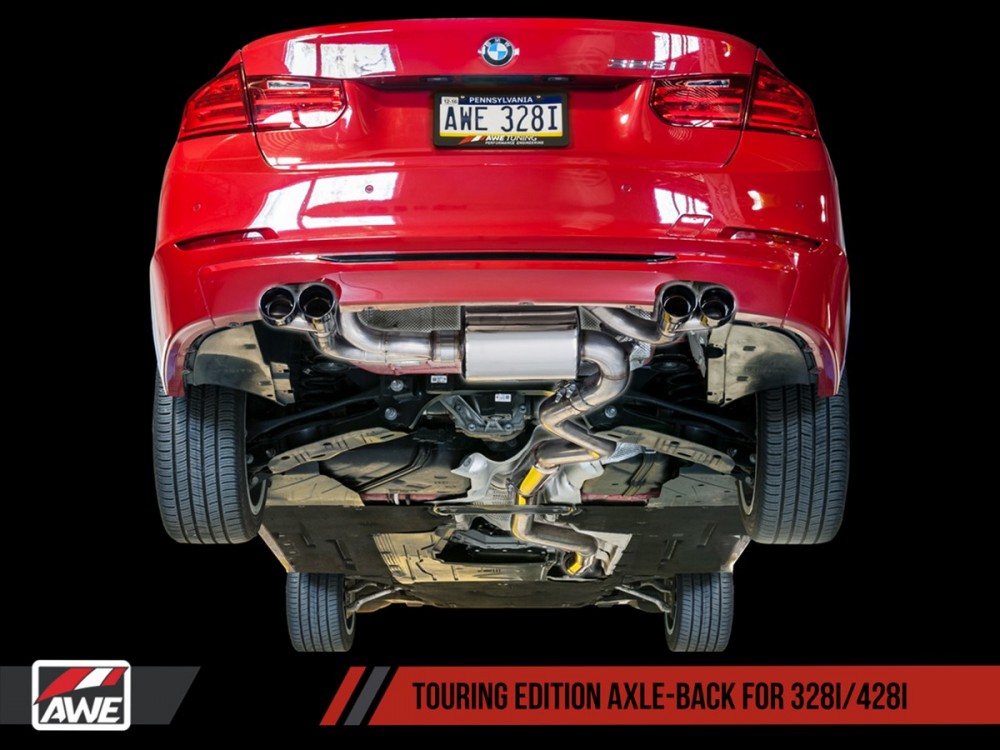 Wydech AWE BMW F3x 428i/430i 2.0L Turbo Touring Edition - 3010-43036| 3010-42042 | 3010-23022 | 3010-22022 AWE BMW F3x 428i/430i 2.0L Turbo Touring Edition Exhaust