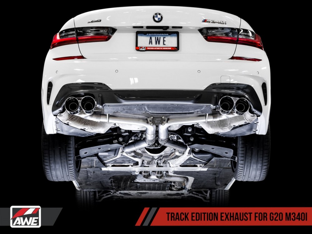 Wydech AWE BMW M340i/M440i G20/G22 Track Edition - 3020-42078 | 3020-43085 AWE BMW M340i/M440i G20/G22 Track Edition Exhaust